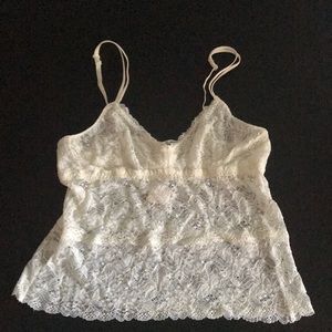 NWT Vintage Banana Republic lace cami size Large